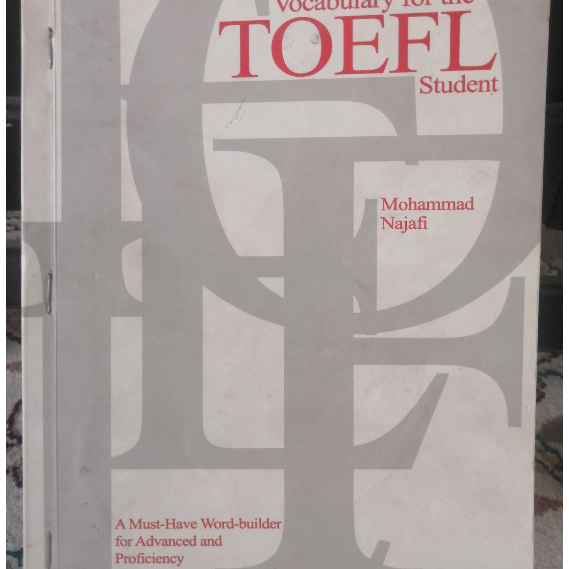 Vocabulary for the TOEFL