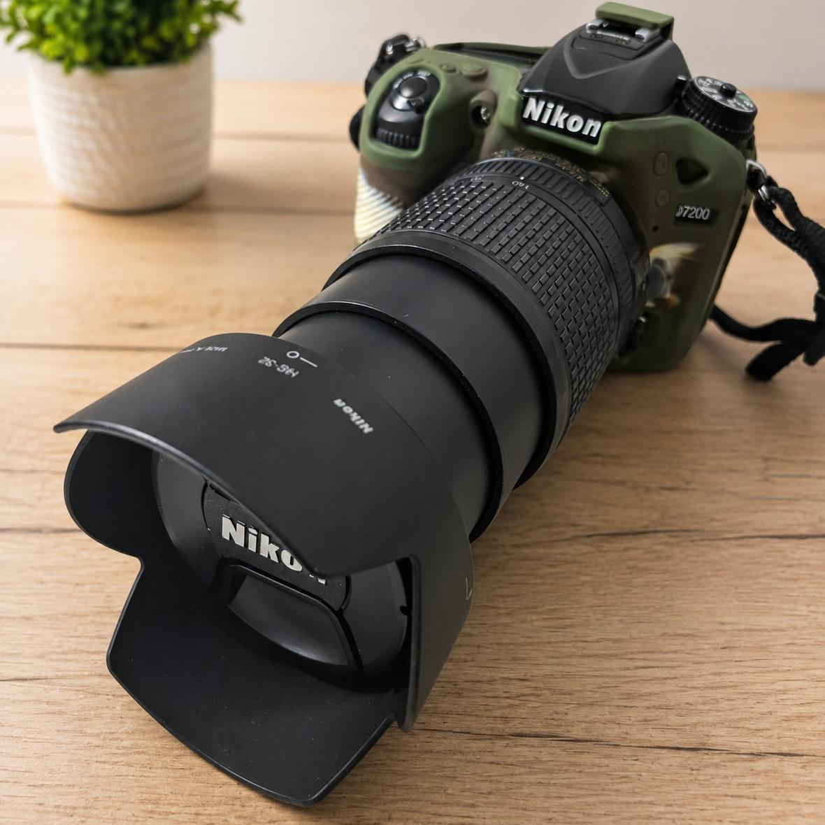 دوربین نیکون d7200 خیلی تمیز