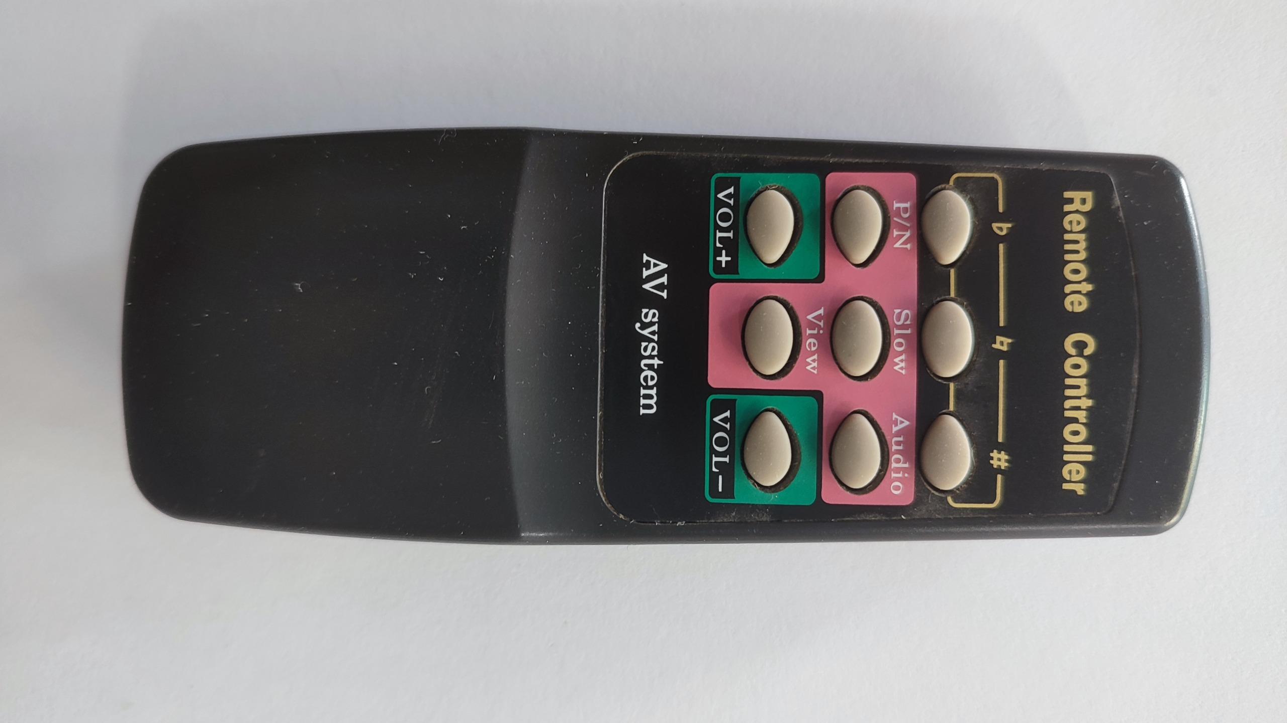 ریموت کنترل صوتی و تصویری