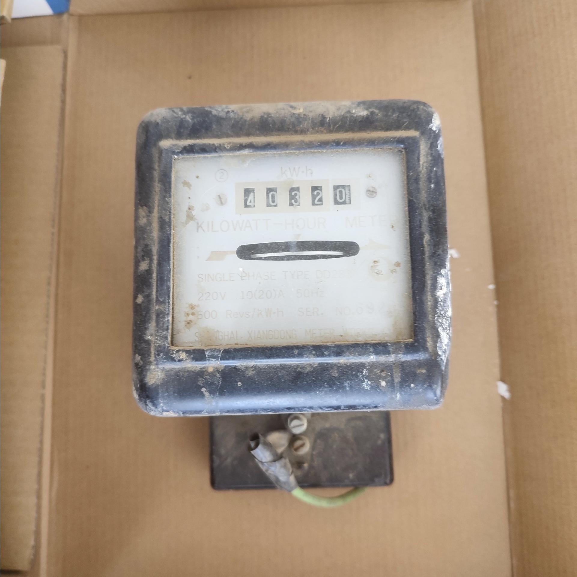 کنتور برق قدیمی