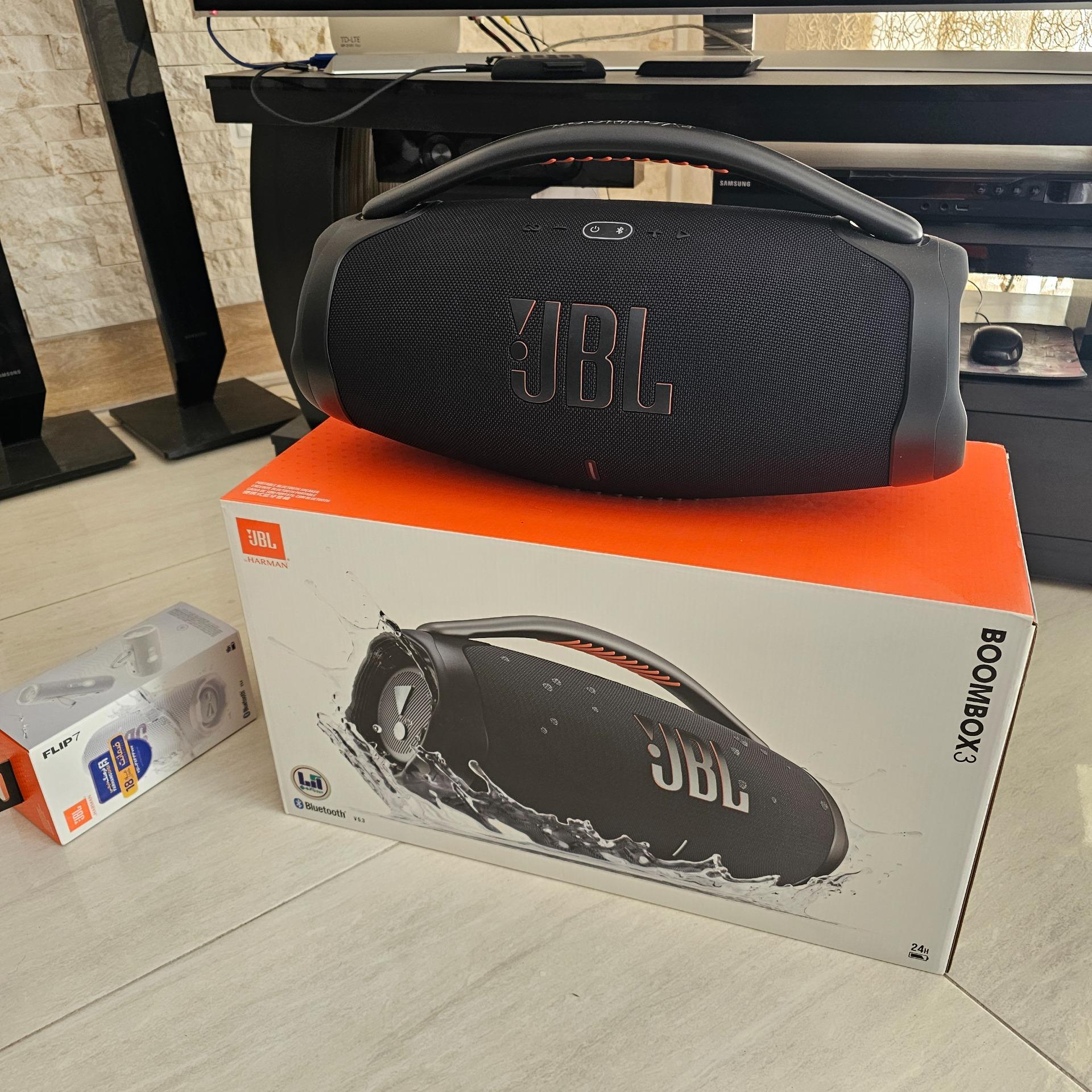 اسپیکر جی بی ال اصلی Jbl boombox3 در حد آک
