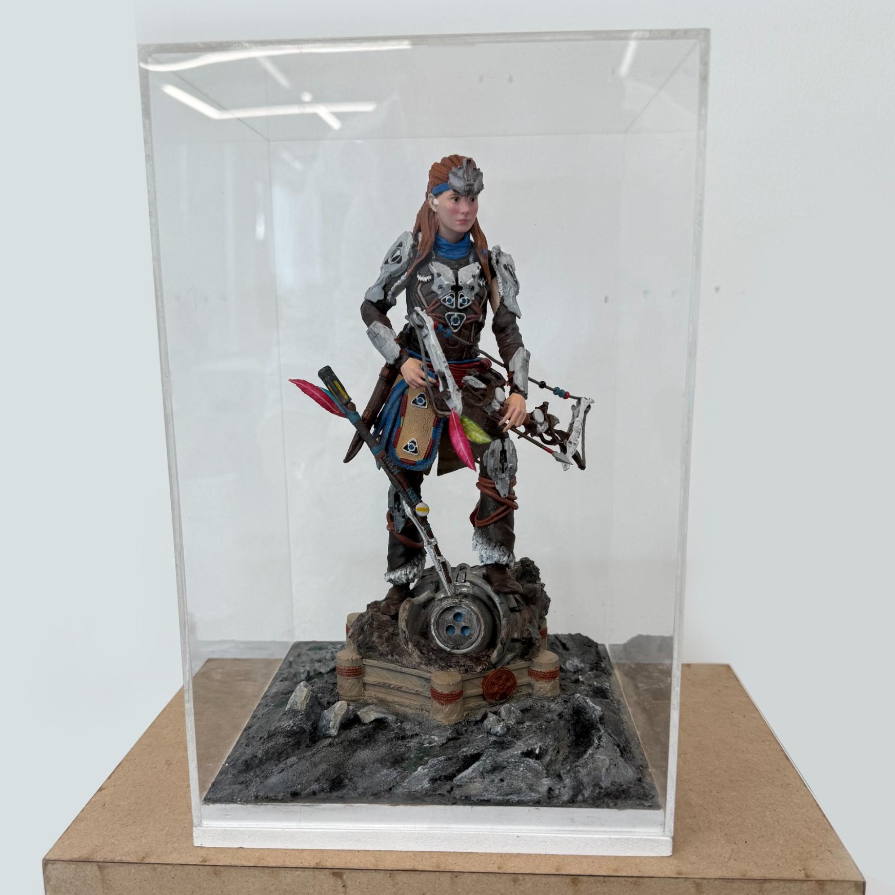 مجسمه دکوری Aloy در بازی Horizon