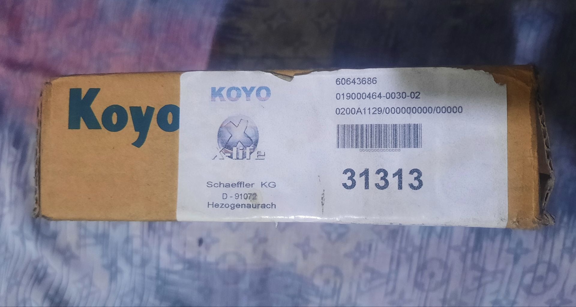 رولبرینگ 31313 برندkoyo اورجینال