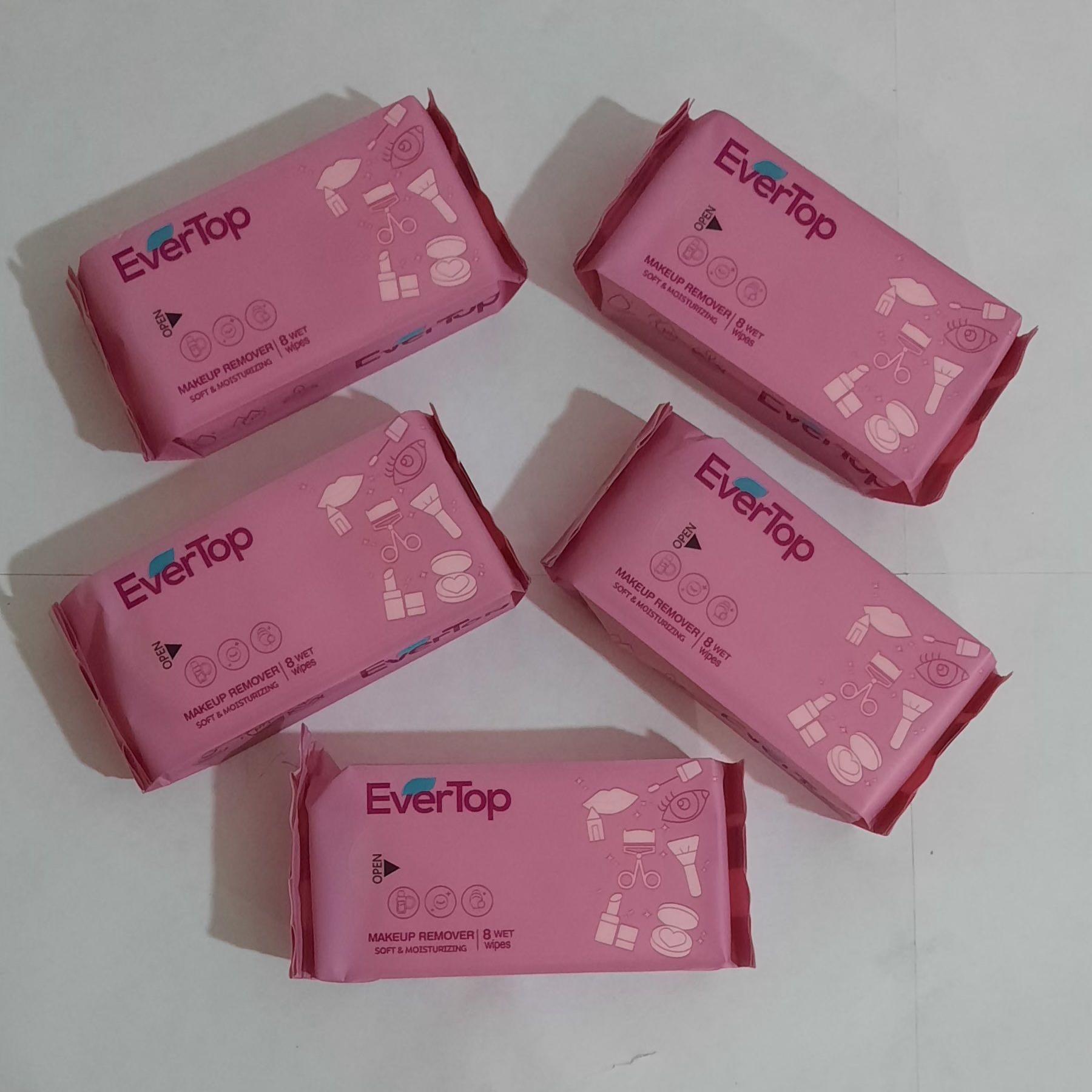 دستمال مرطوب مینی بسته 8 عددی باکیفیت