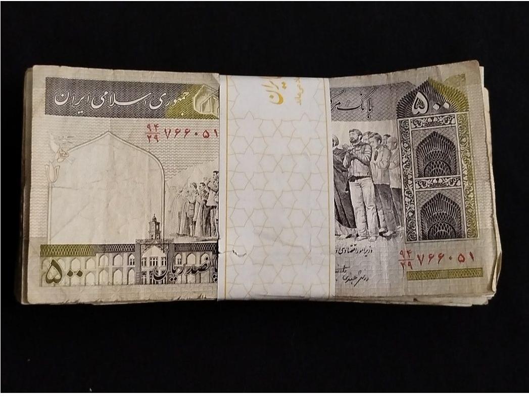 بسته اسکناس 500 ریالی نماز جمعه