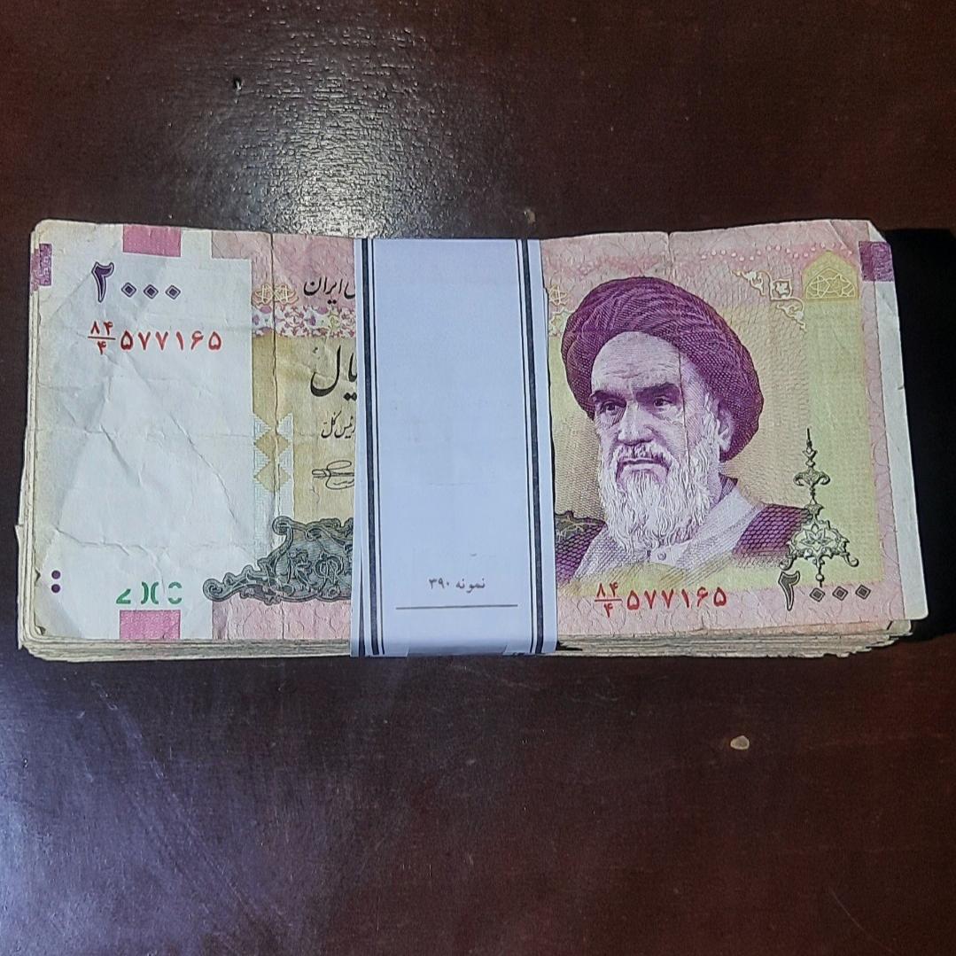 بسته اسکناس 2000ریالی امام 100برگ
