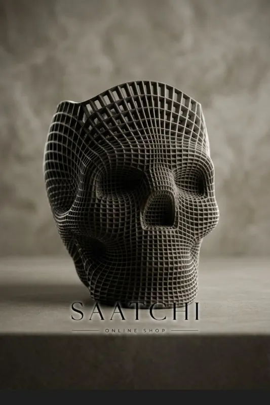 Skull Organizer | اکسسوری رومیزی متمایز | بزرگ