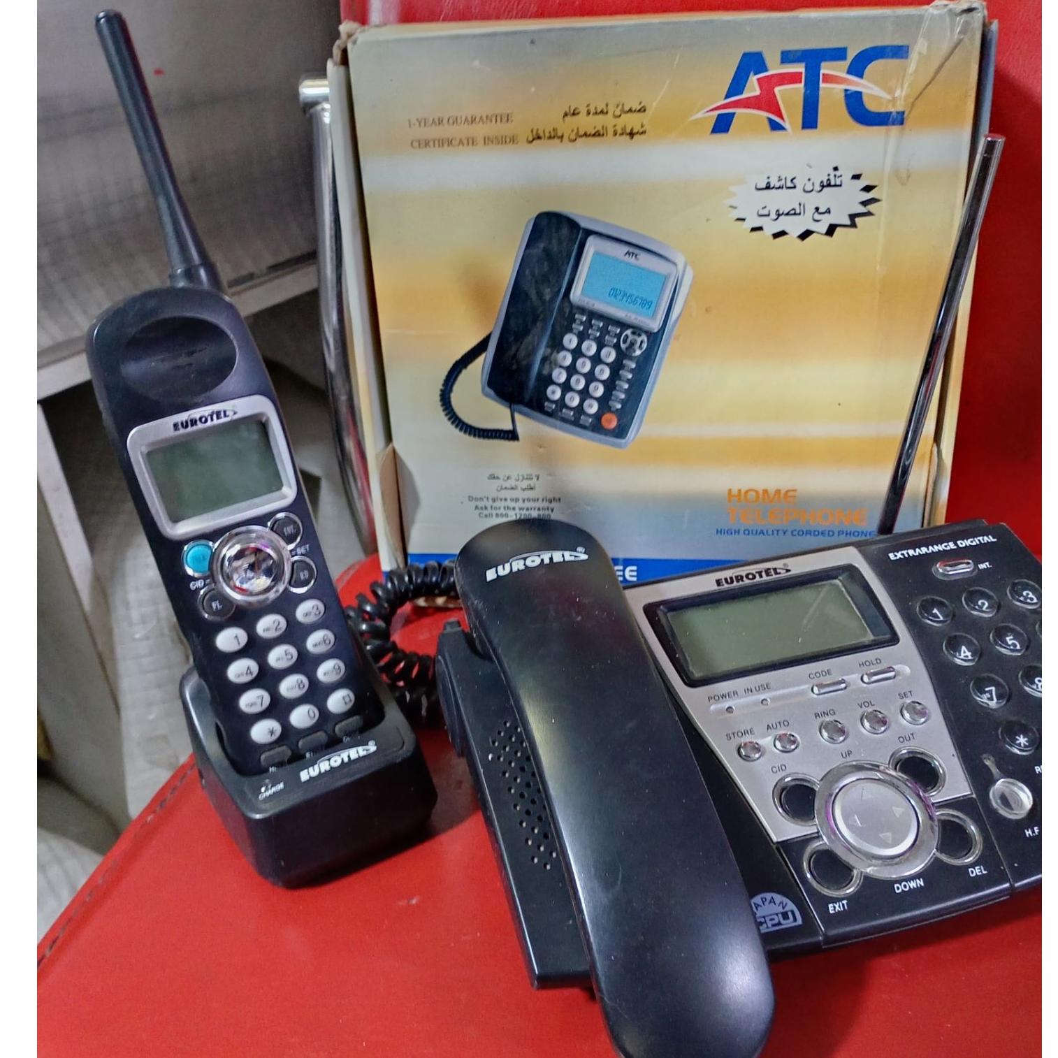 تلفن ثابت وبی سیم EUROTEL