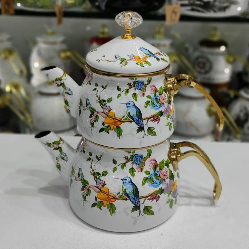 کتری وقوری لعابی برند شاهین