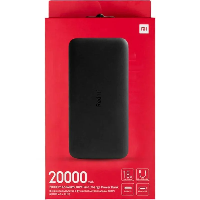 پاوربانک شیائومی 20000 میلی آمپر PB200LZM اصل
