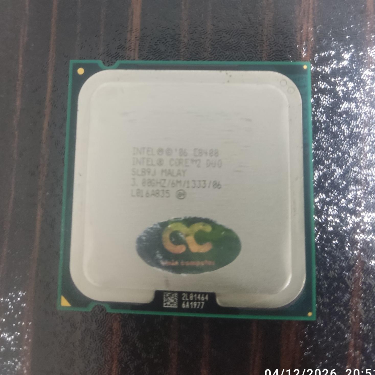 Cpu Intel Core 2 Duo E 8400