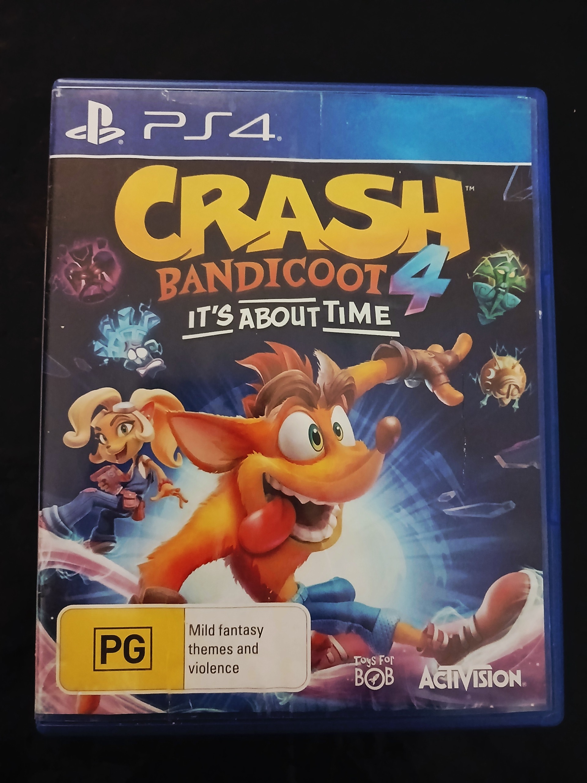 بازی crash its about time برای ps4
