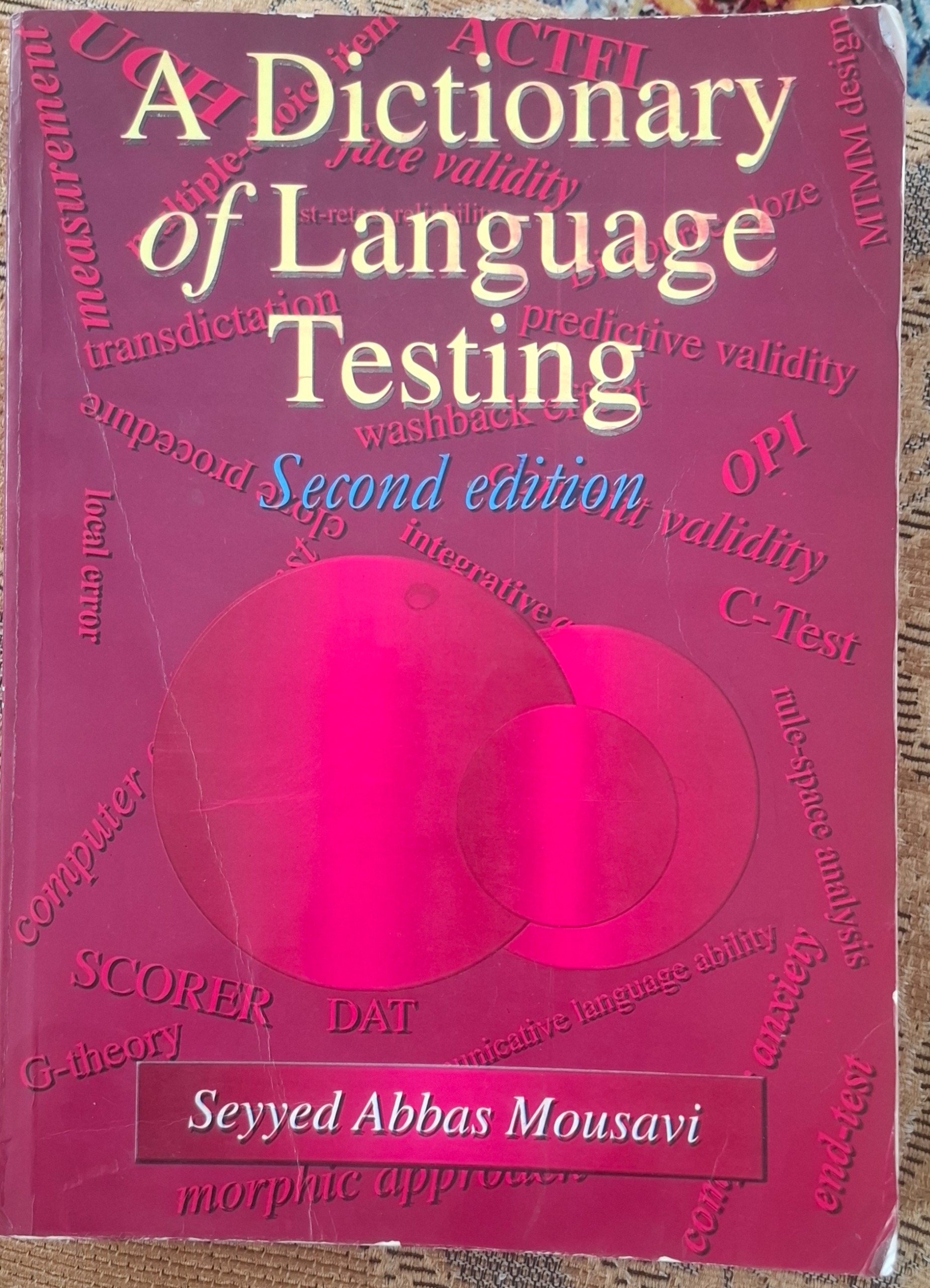 A dictionary of language testing