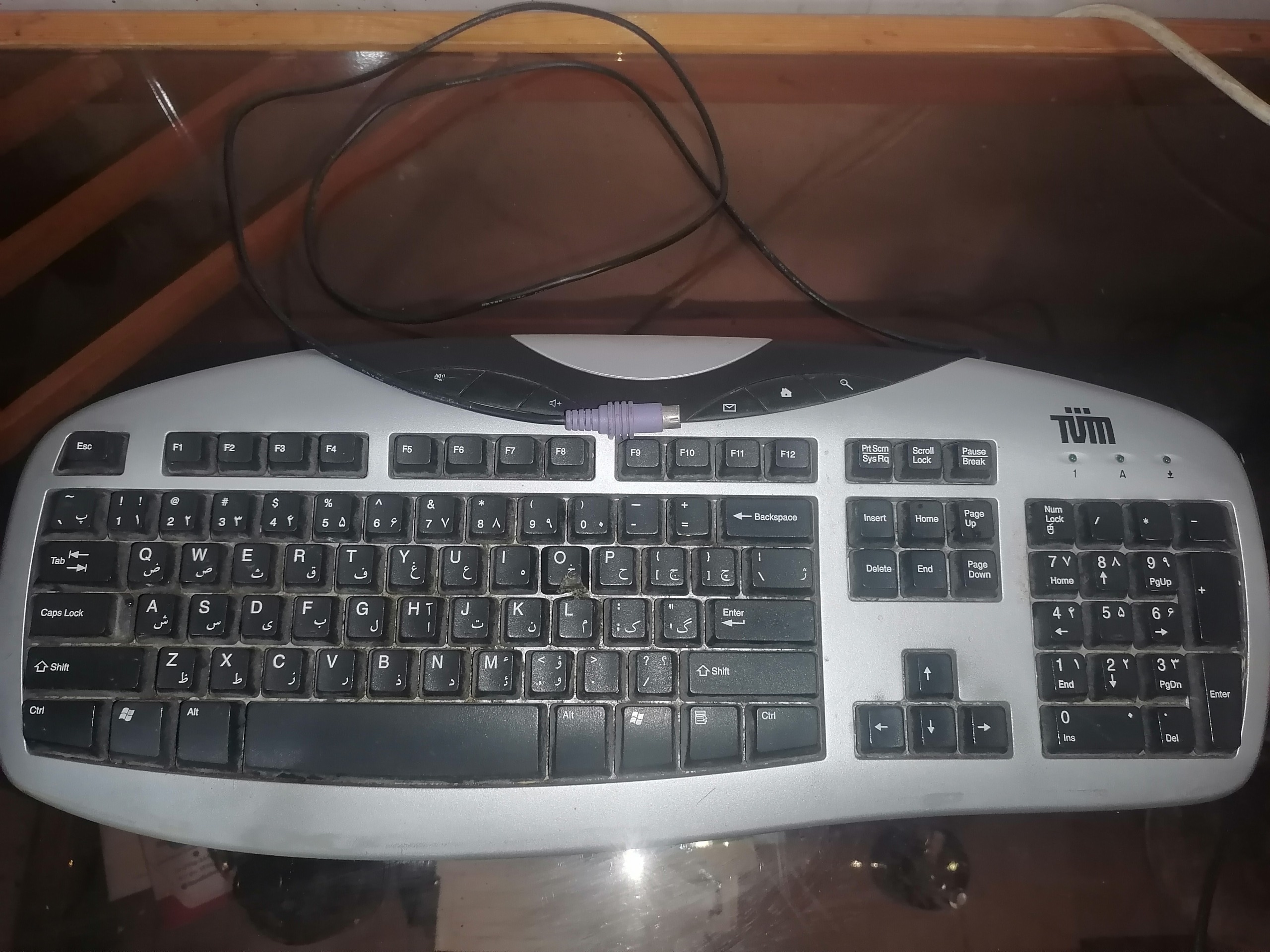 کیبورد ps2 TVM