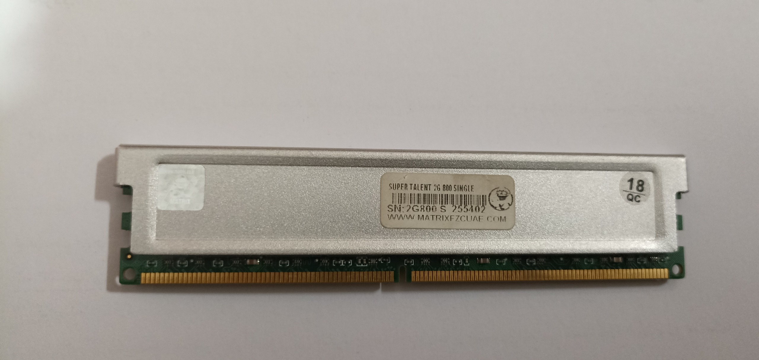 رم 2GB DDR2 هست سینک دار