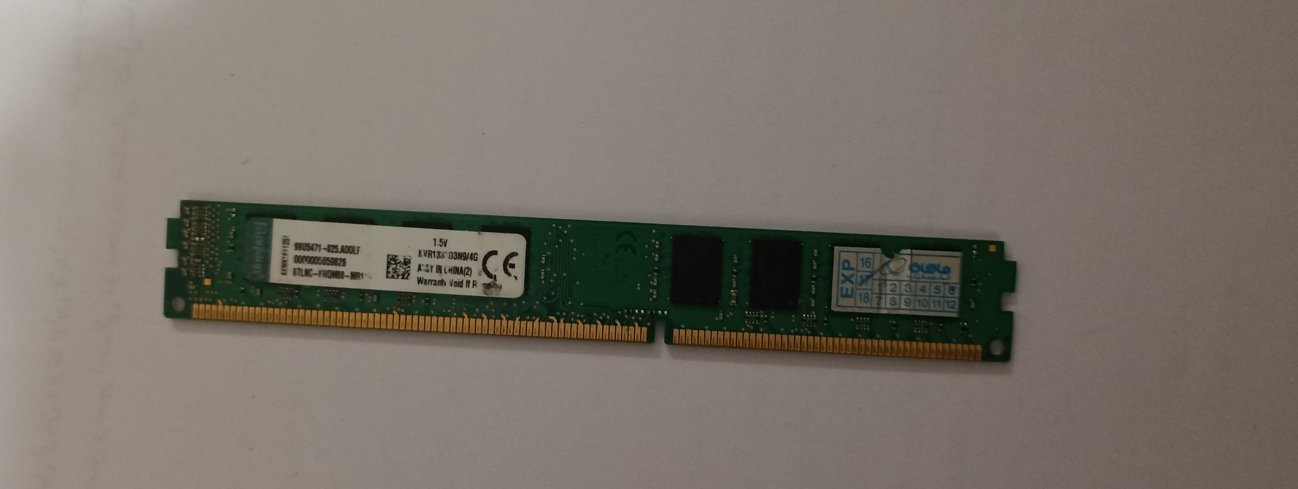 رم DDR3 4GB کینگستون