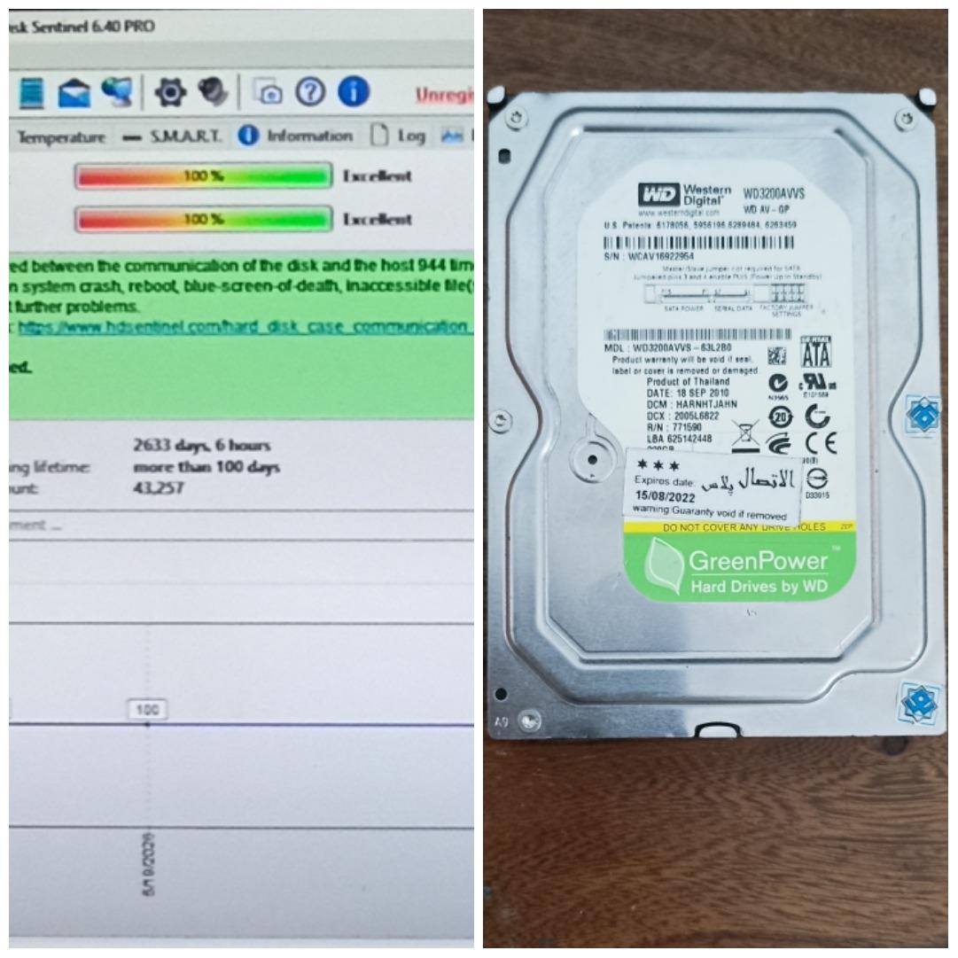 WD 320GB GREEN