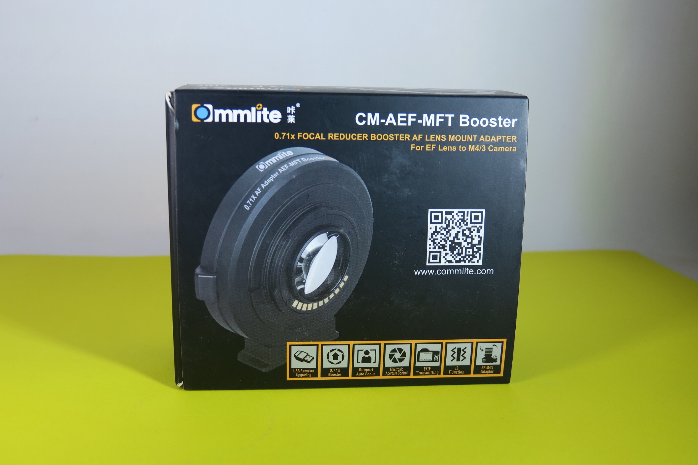 تبدیل لنزهای کانن بهMFT دارای بوستر 0.71 Commlite