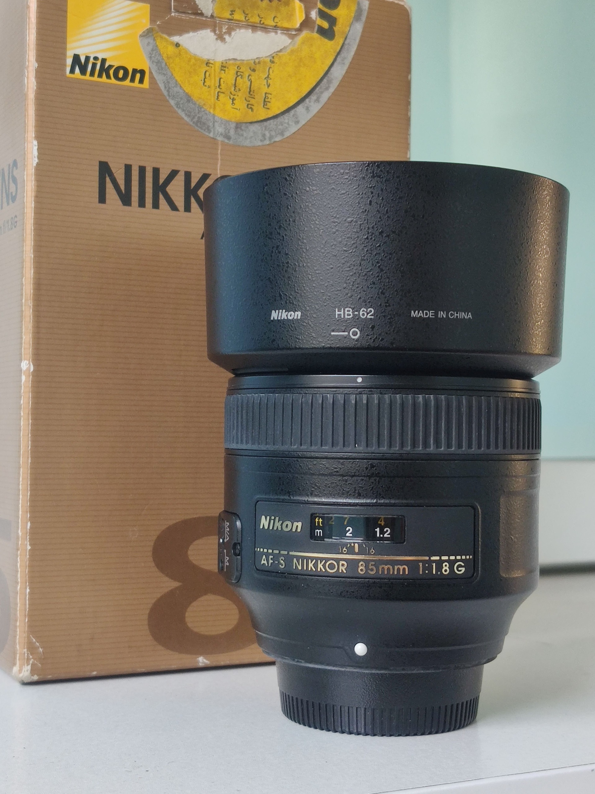 لنز دوربین نیکون Nikon 85mm f/1.8G