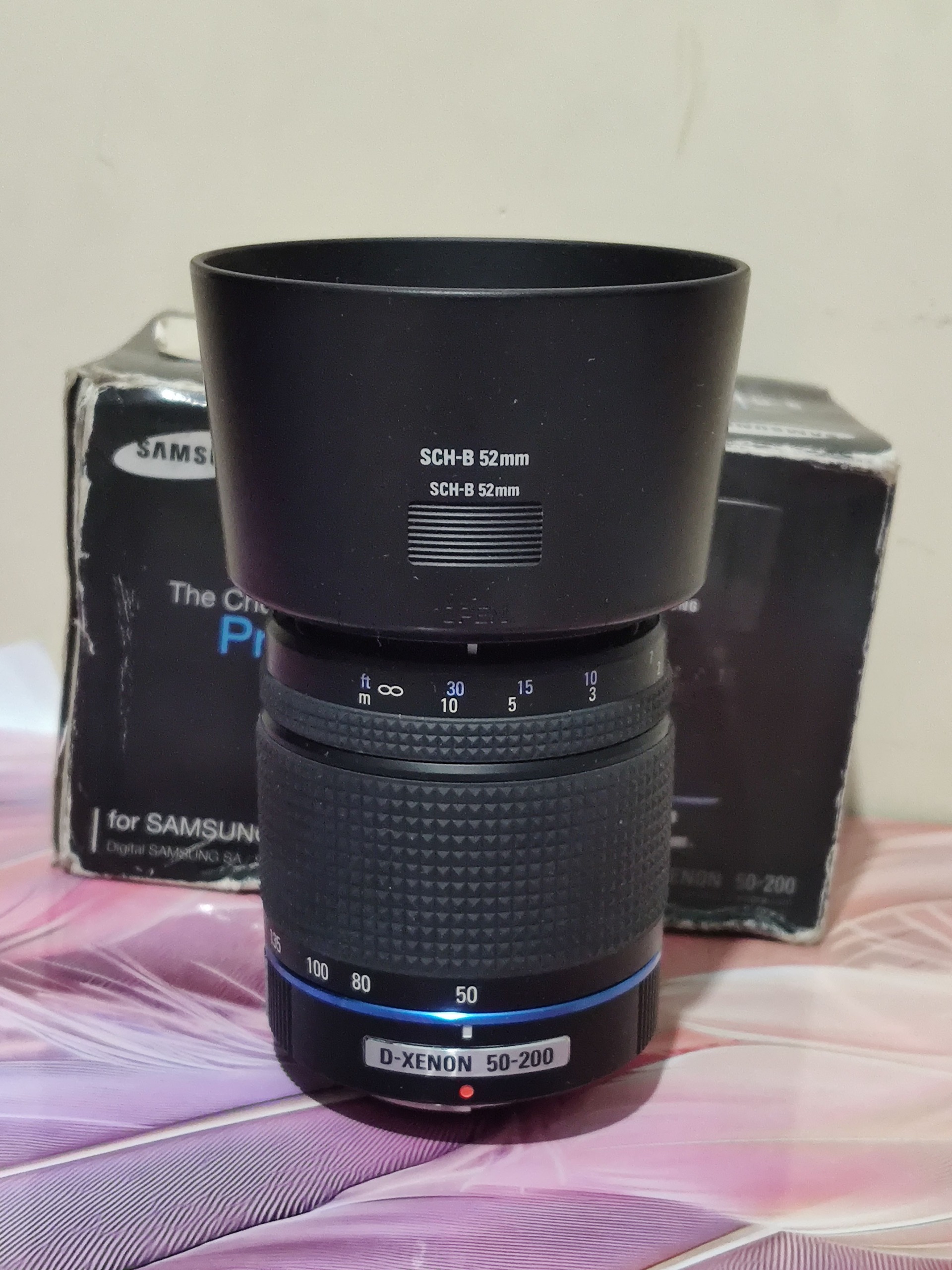 لنز آلمانی اشنایدر برند سامسونگ 50-200 مانت پنتاکس