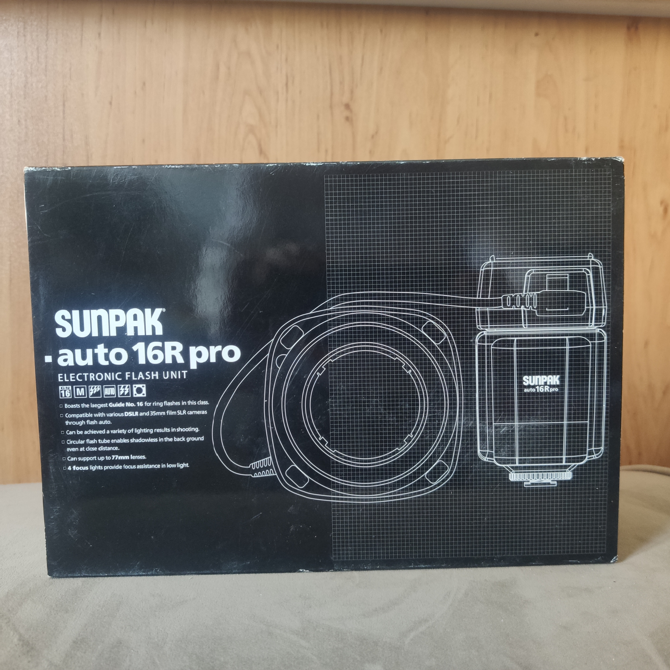 فلاش ژاپنی ماکرو sunpak 16R pro