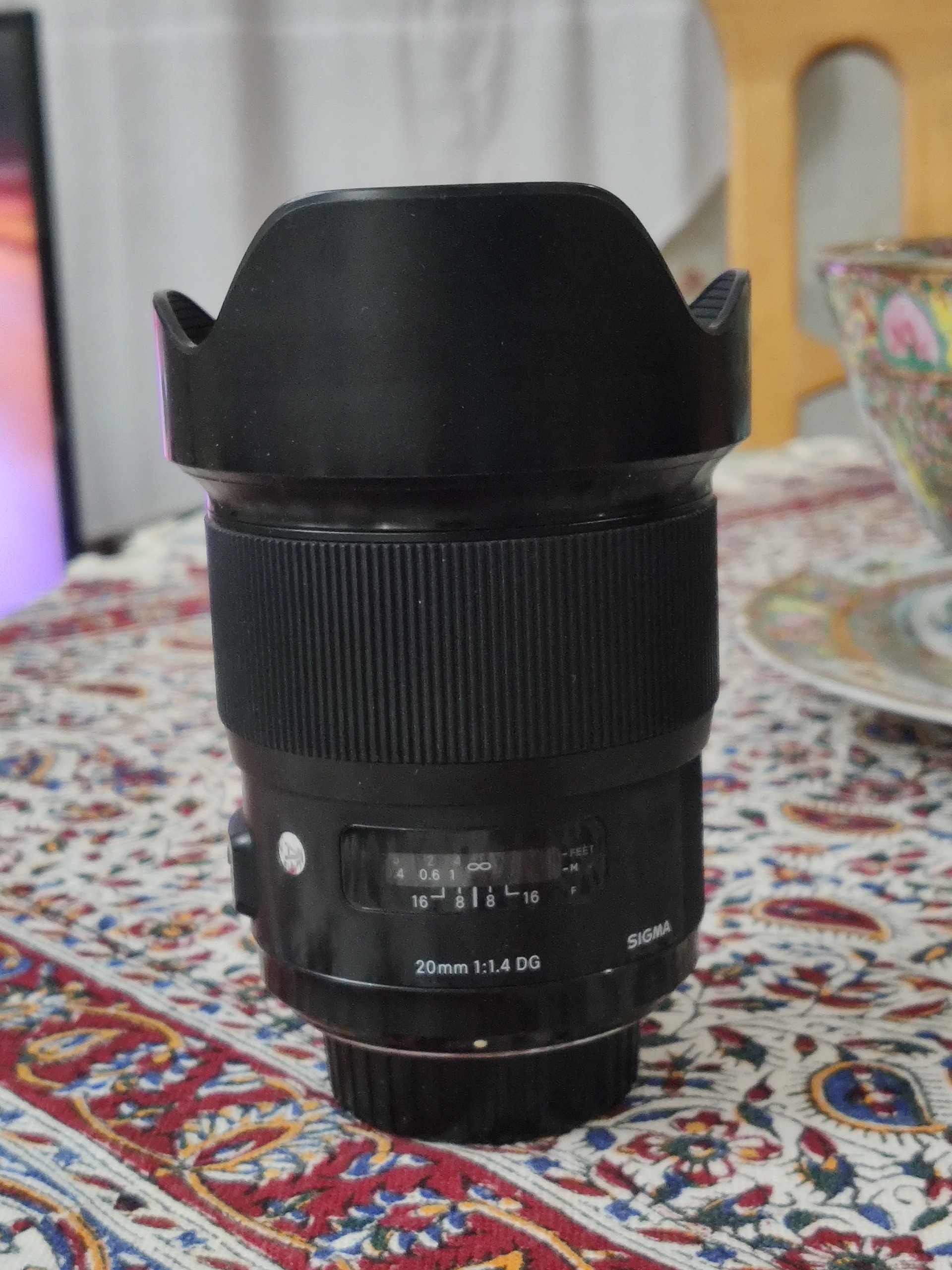 لنز سیگما sigma ART 20mm f/1.4 for nikon