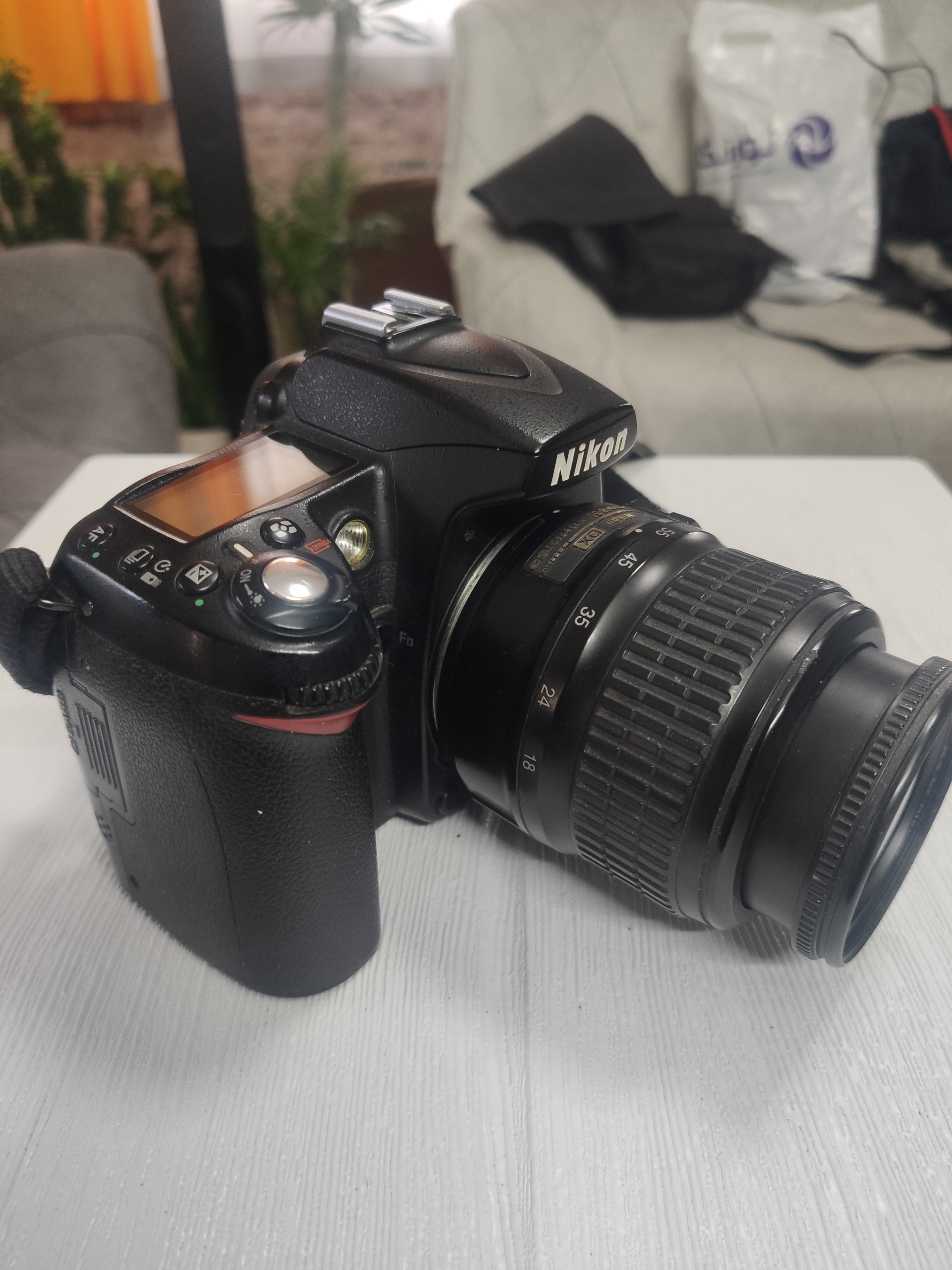 دوربین نیکون d90 با 18-55