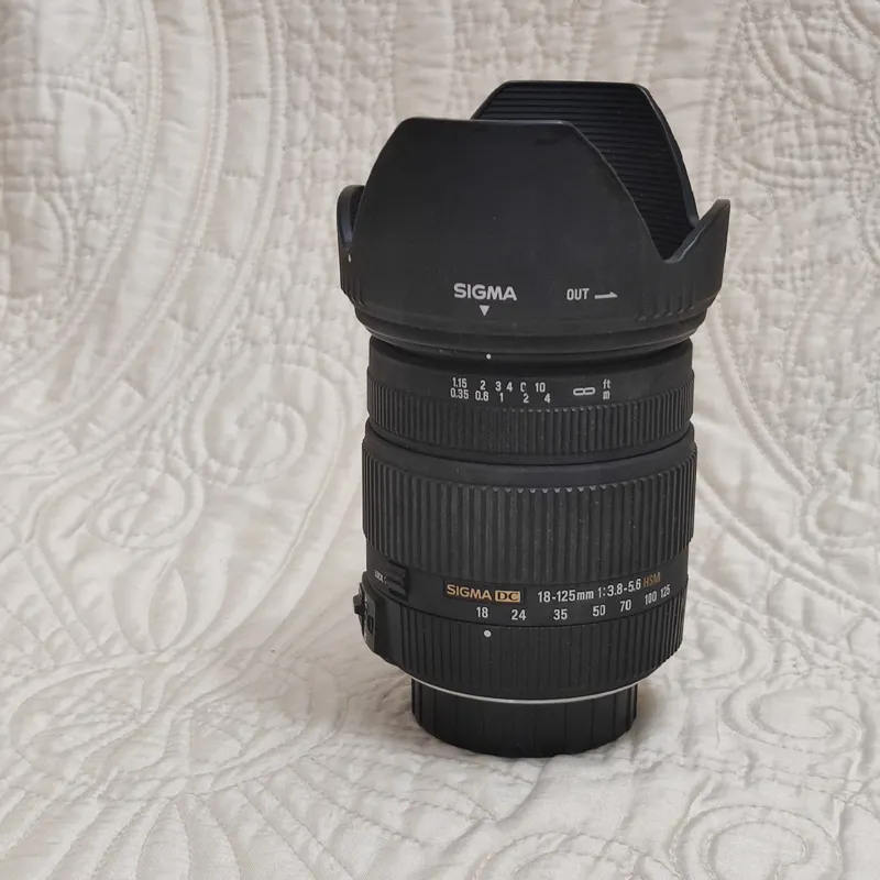 لنز سیگما sigma 18-125 برای پنتاکس K