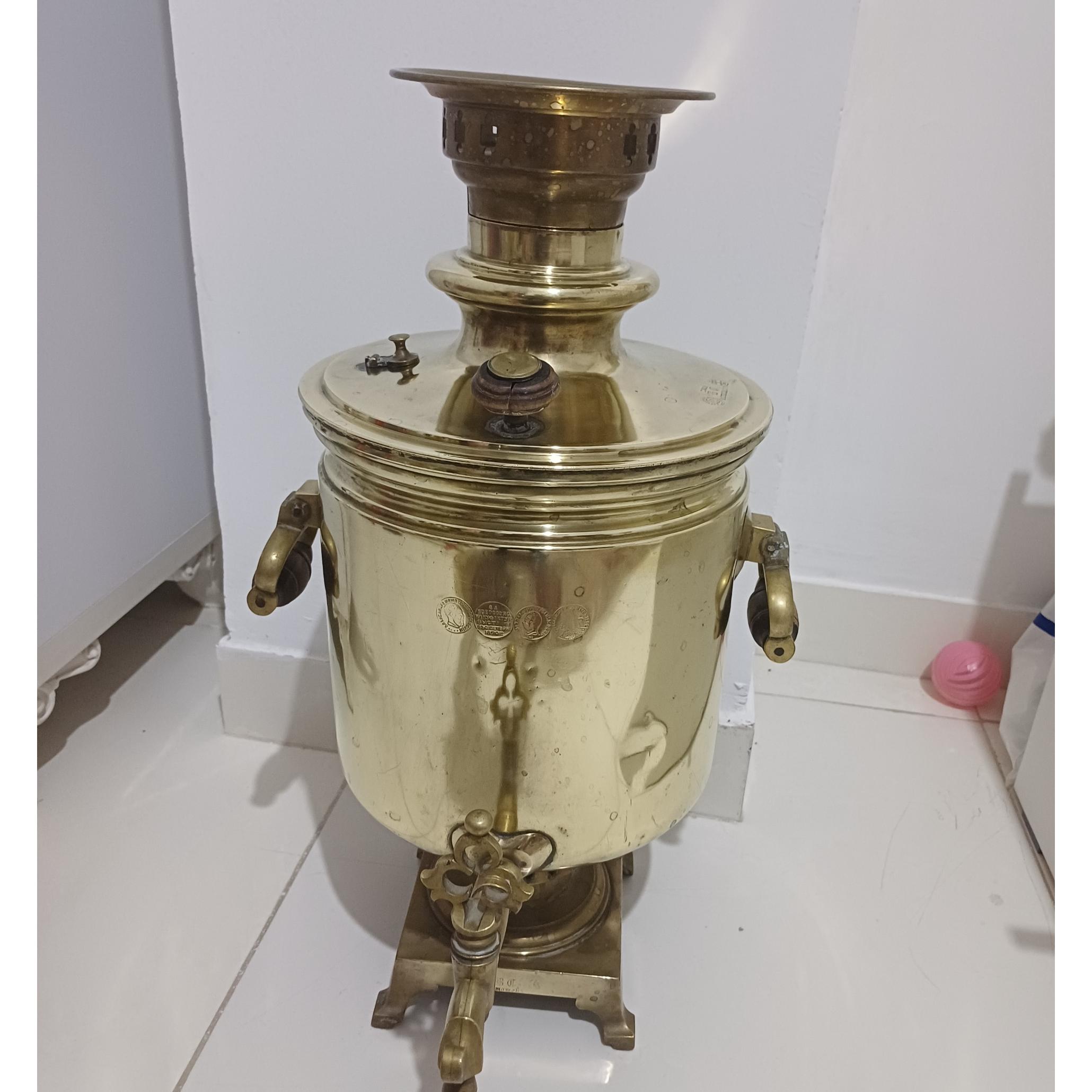 سماور ذغالی روسی