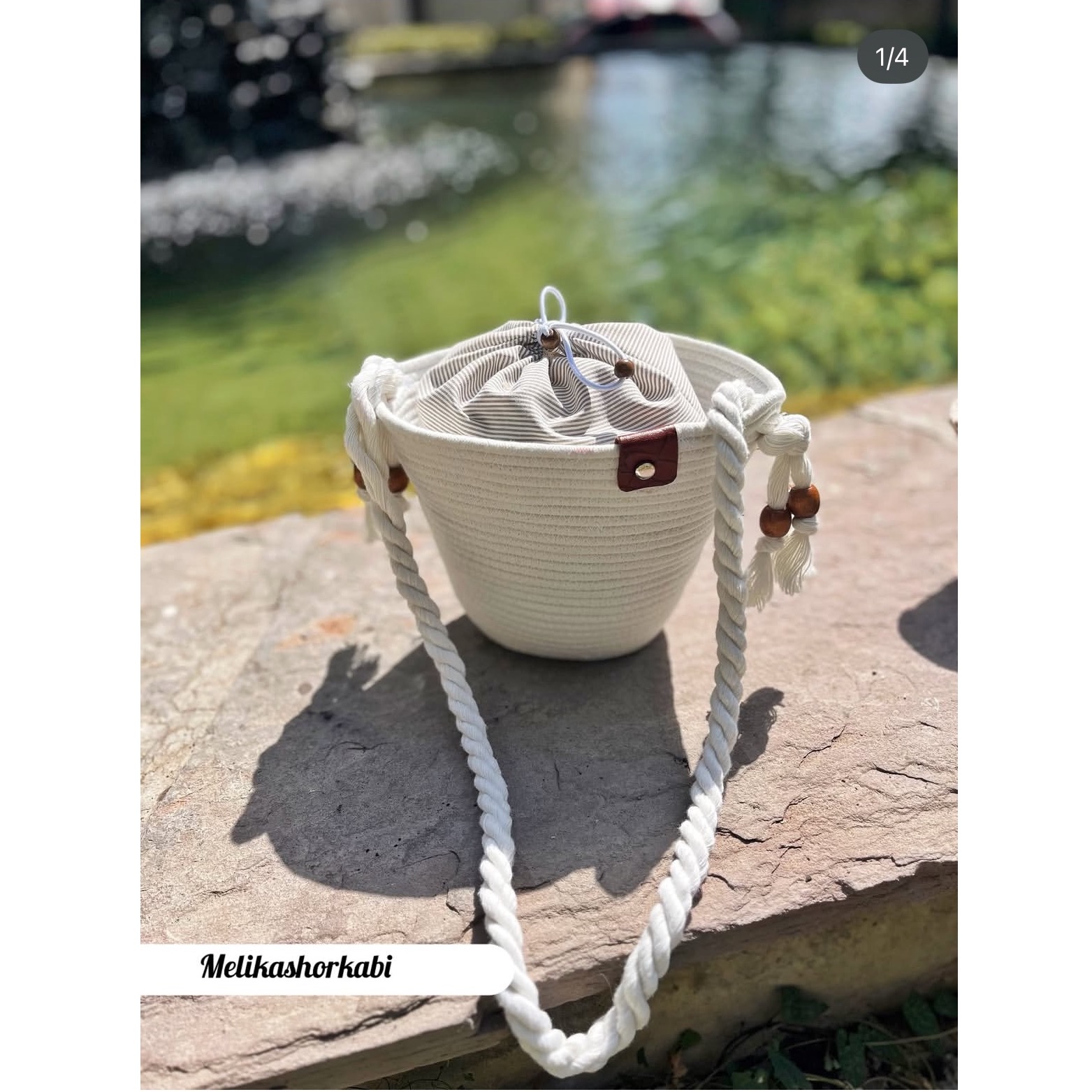 کیف ساحلی زنانه دستدوز