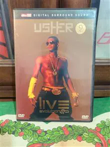 アッシャー/ライヴ エヴォリューション 8701 DVD Usher Live Evolution 8701 اورجینال