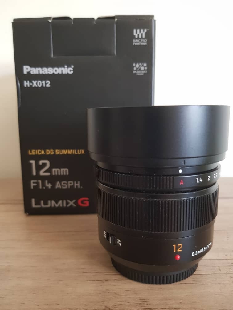 لنز پاناسونیک Panasonic Leica 12mm f/1.4 ASPH