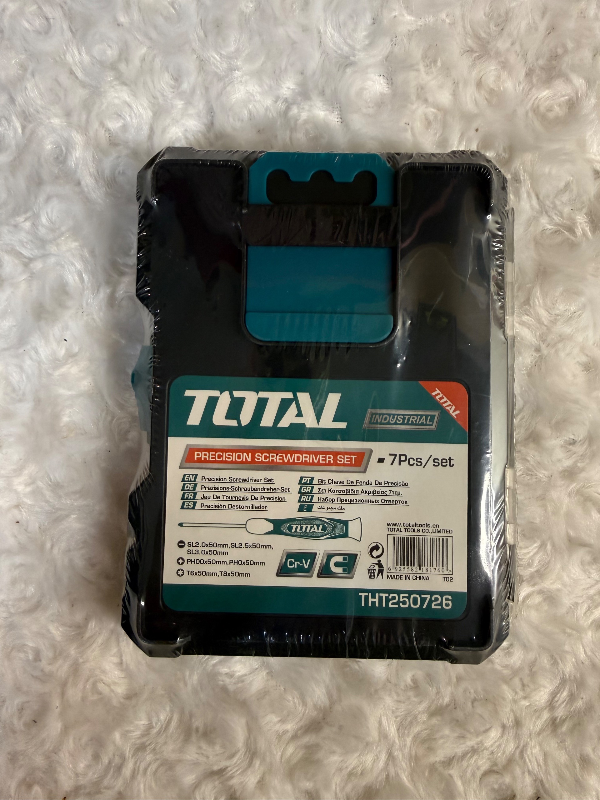 پیچ گوشتی ساعتی توتال مدل THT250726