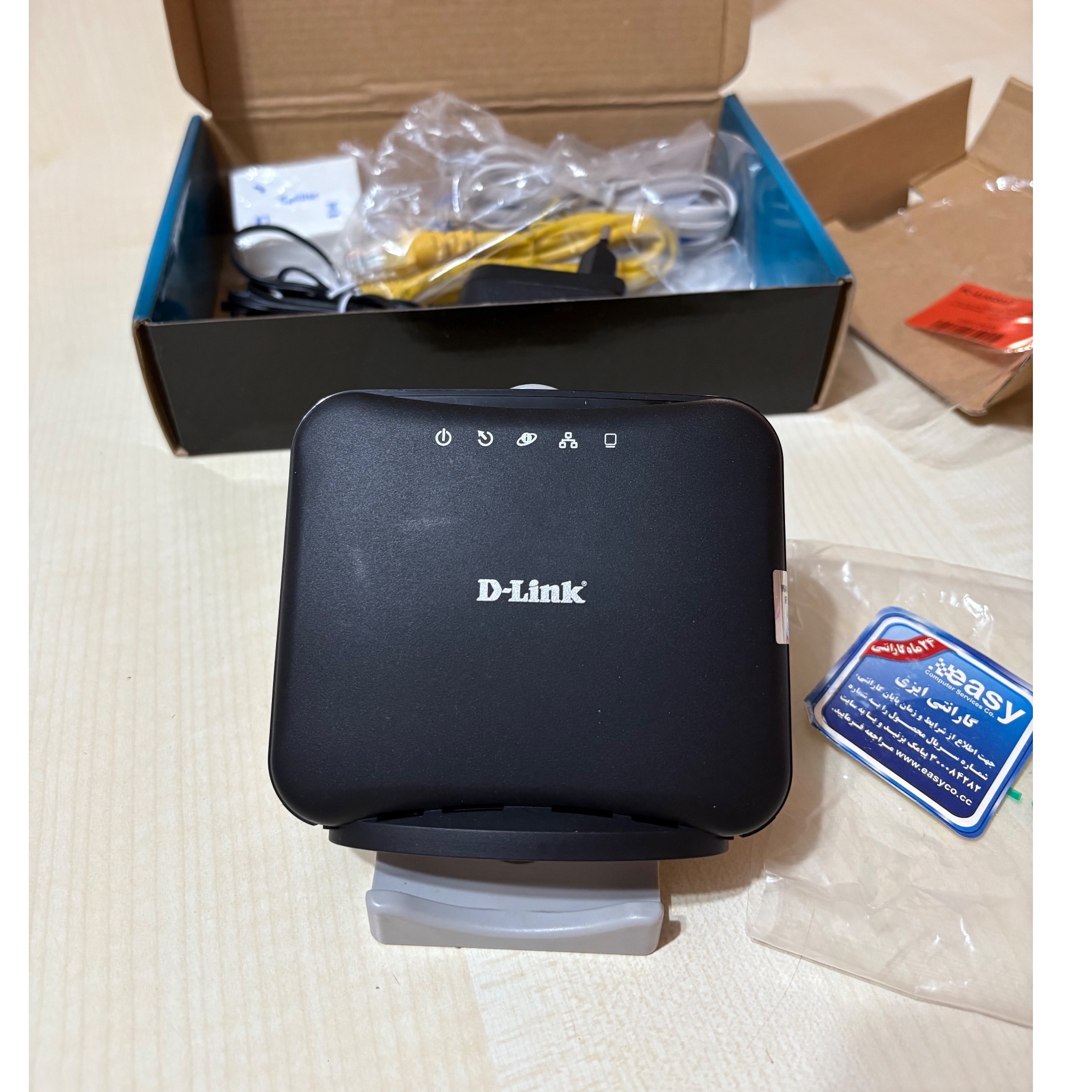مودم روتر باسیم dlink(آکبند)