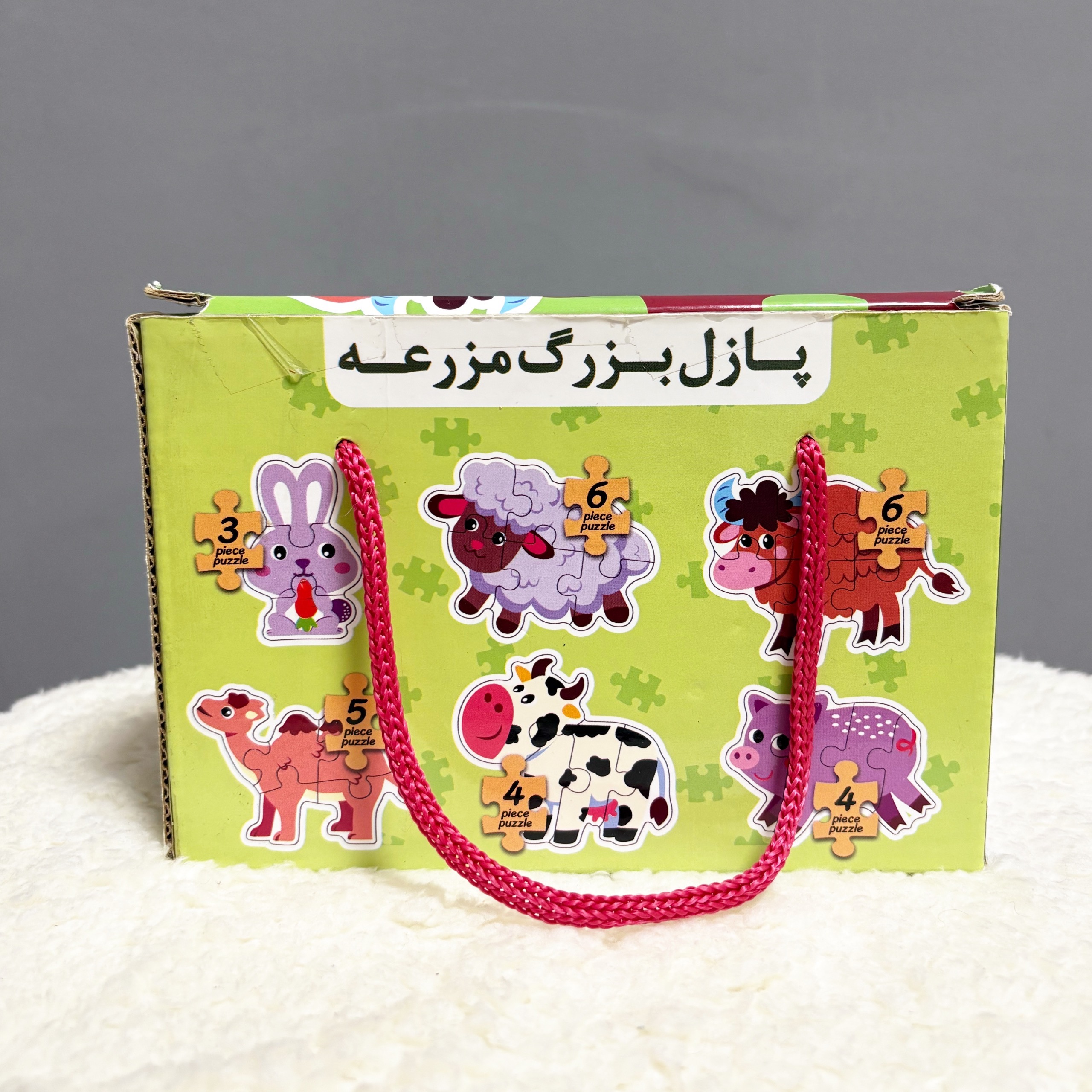 پازل کودک مزرعه (بالای 3 سال)