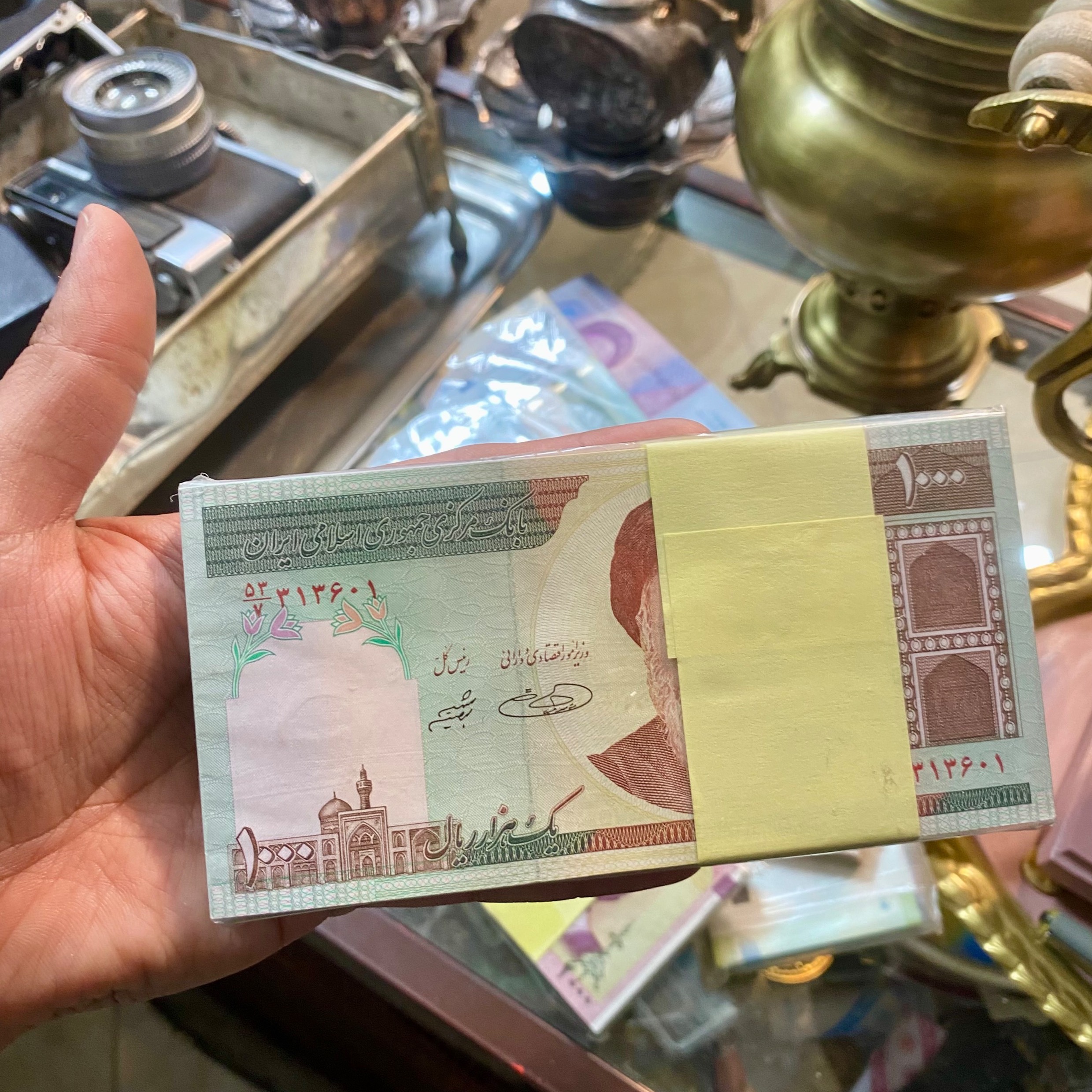 باند اسکناس 100 تومانی