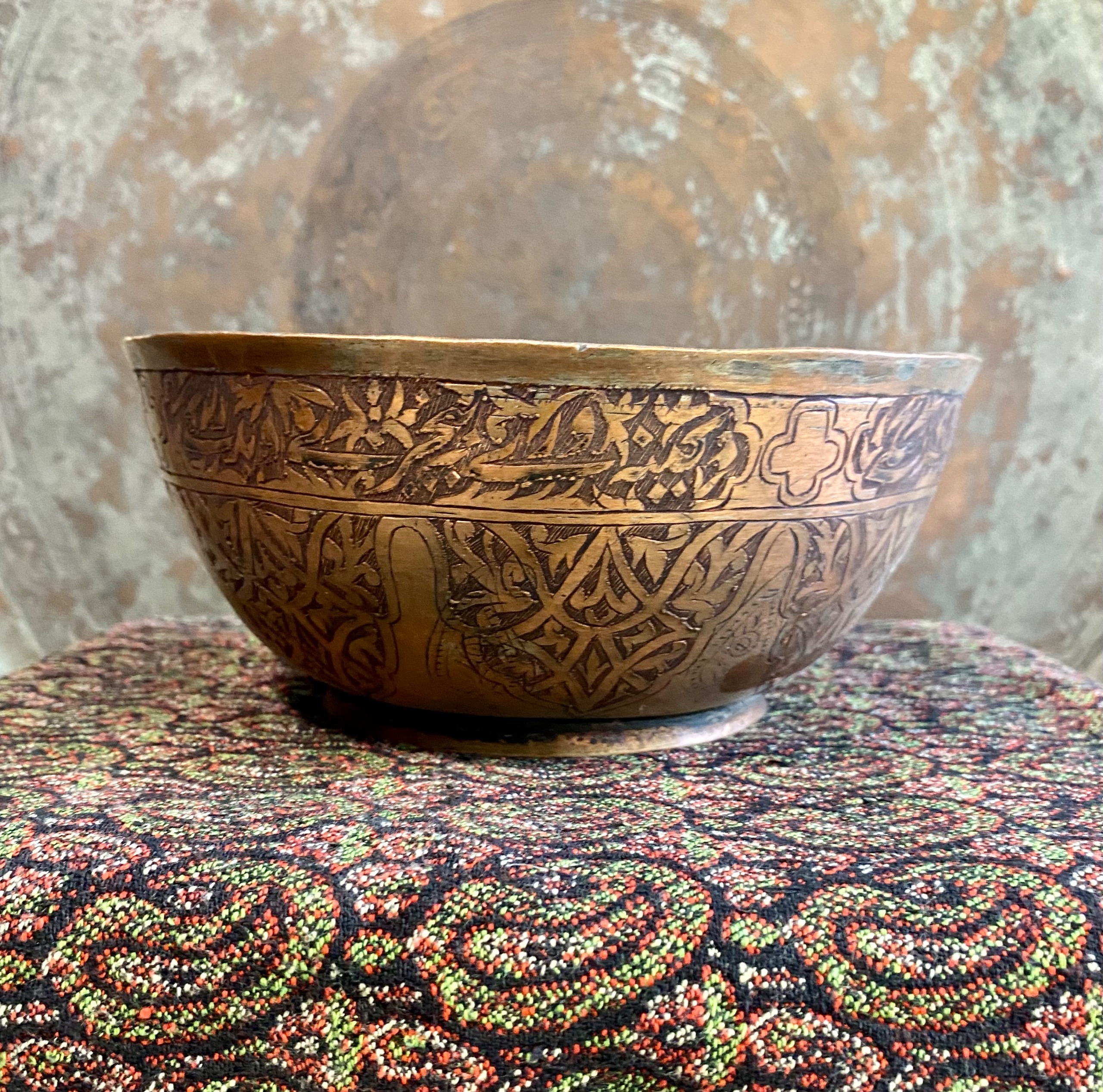 کاسه مسی قلم