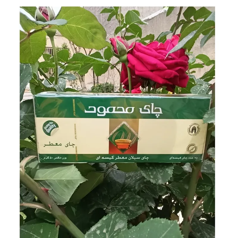 چای کیسه ای معطر محمود 25 عددی