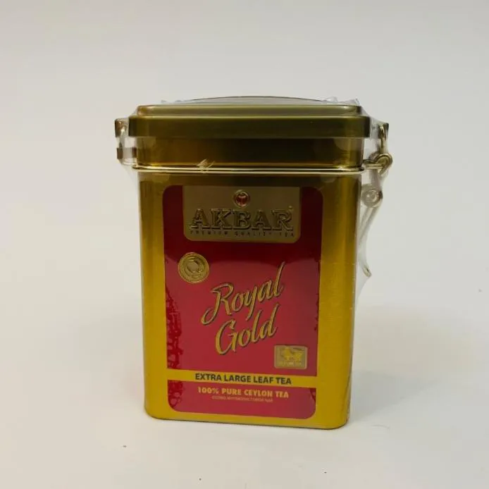 چای اکبر 80 گرمی اورجینال Royal Gold