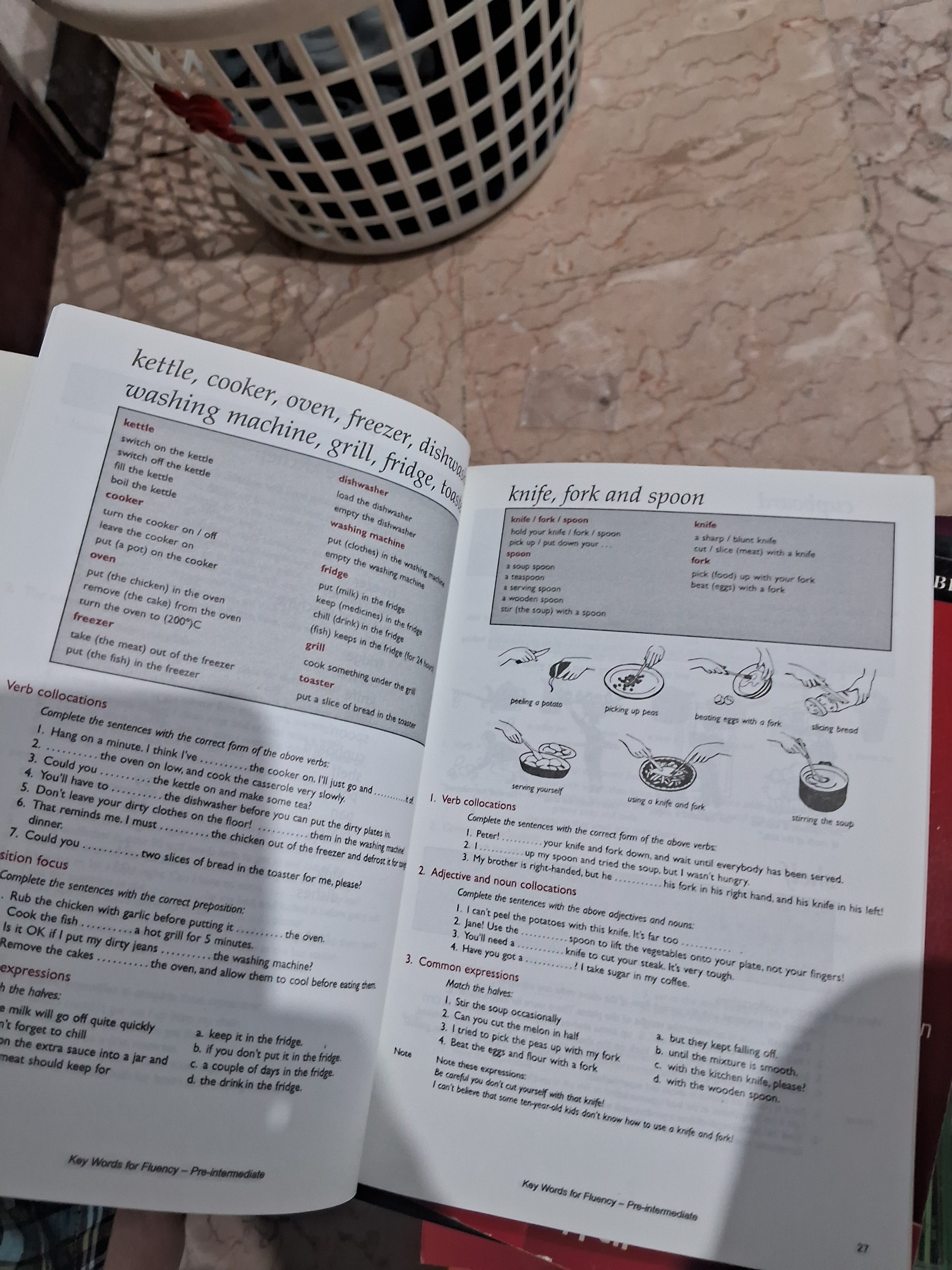 Basic vocabulary in use