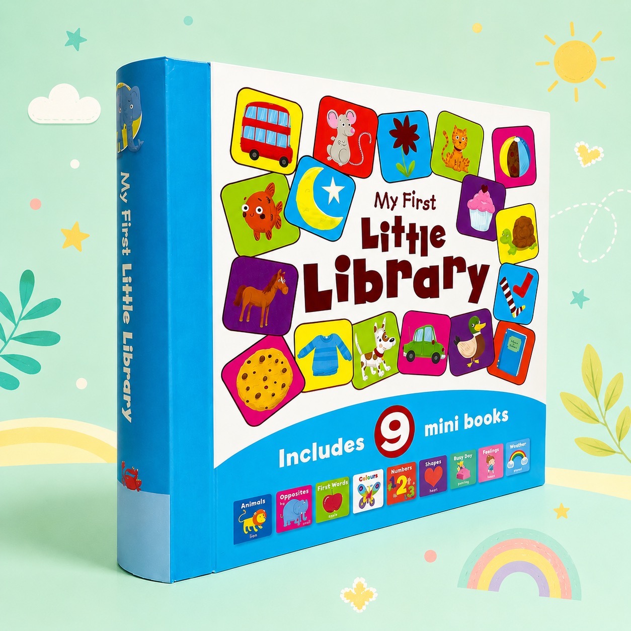 باکس کتاب اورجینال آموزشی زبان کودک Little Library