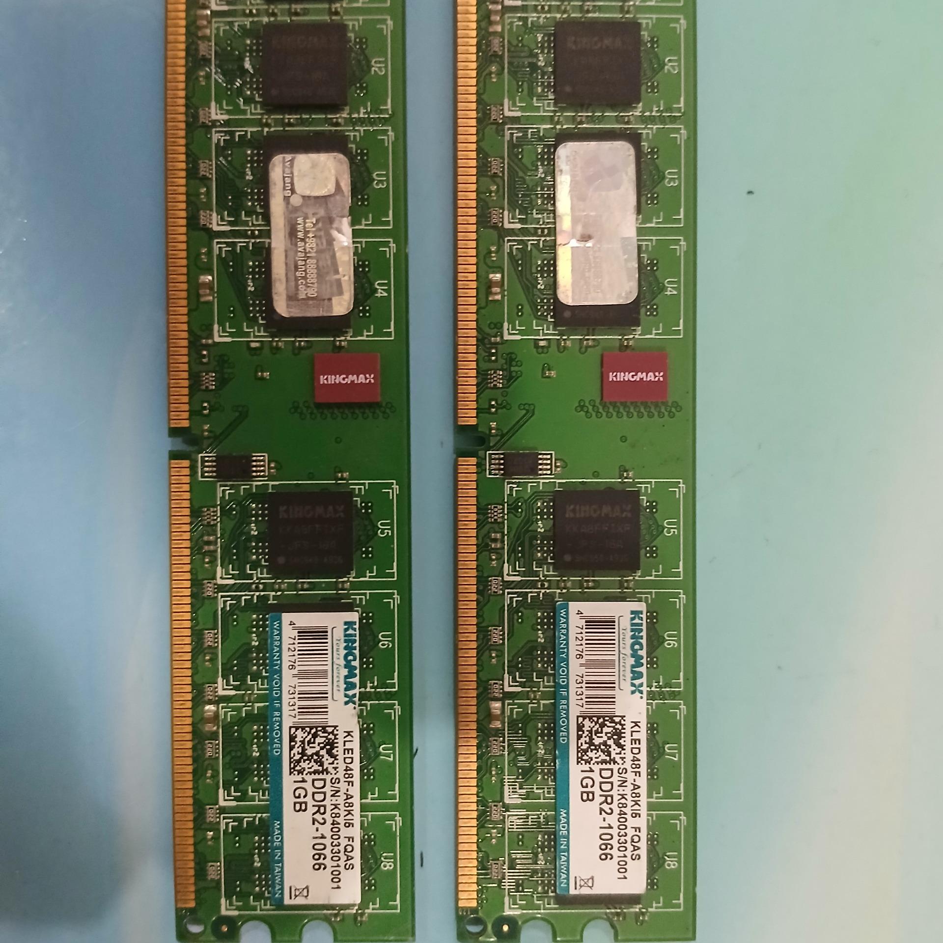 رم ddr2 باس1066 یک گیگ دوعدد