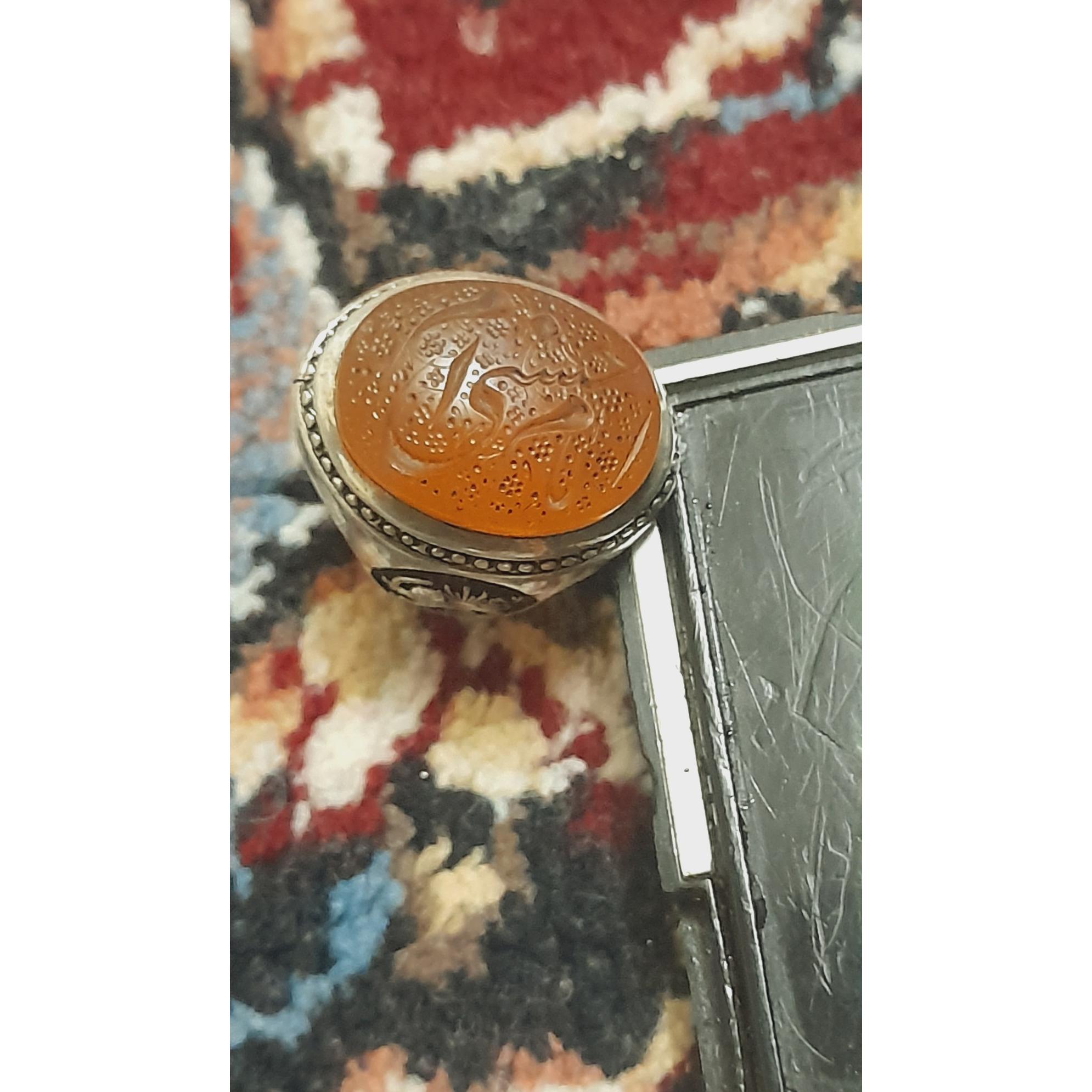 انگشتر عقیق یمنی