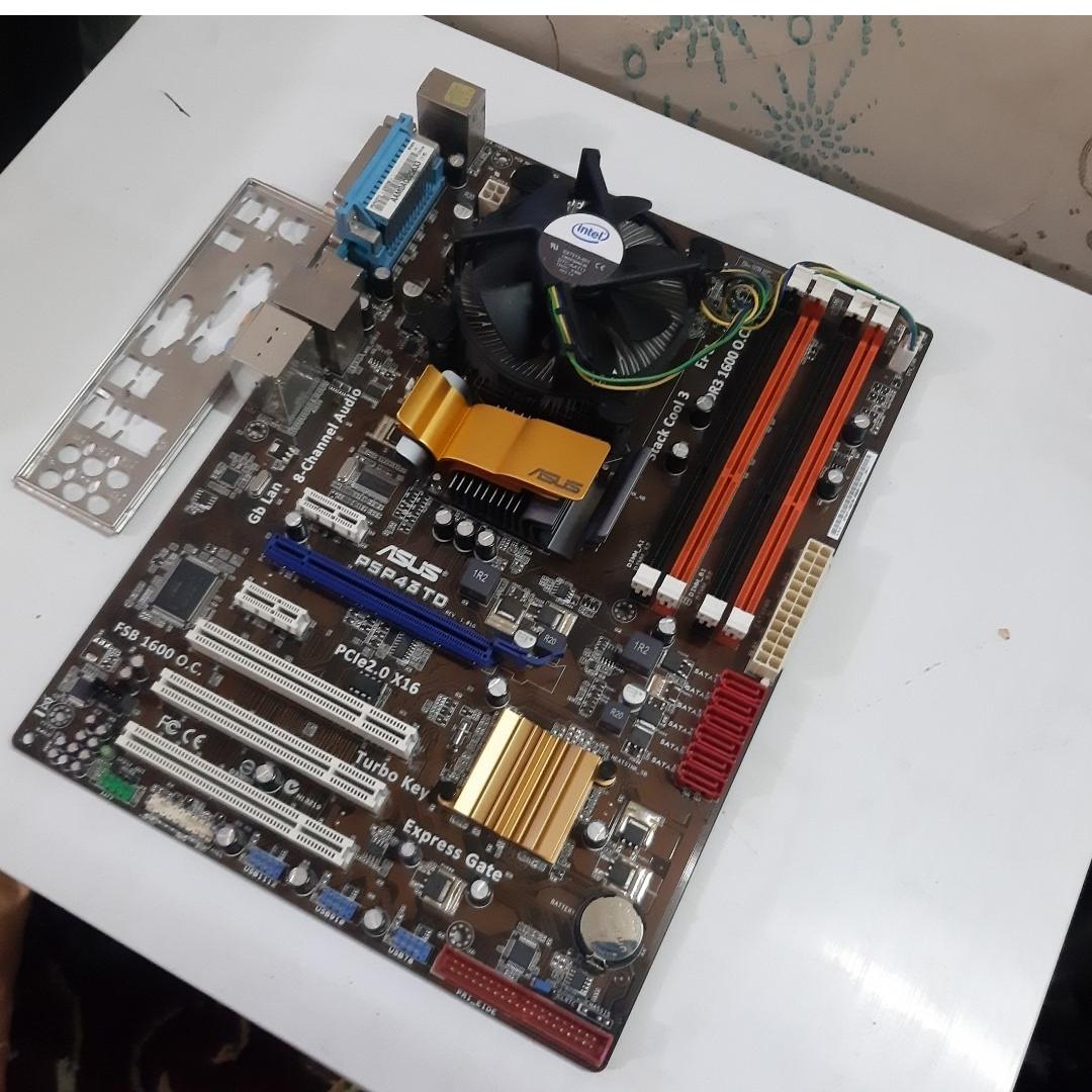 باندل P5P43 TD...E7500...DDR3