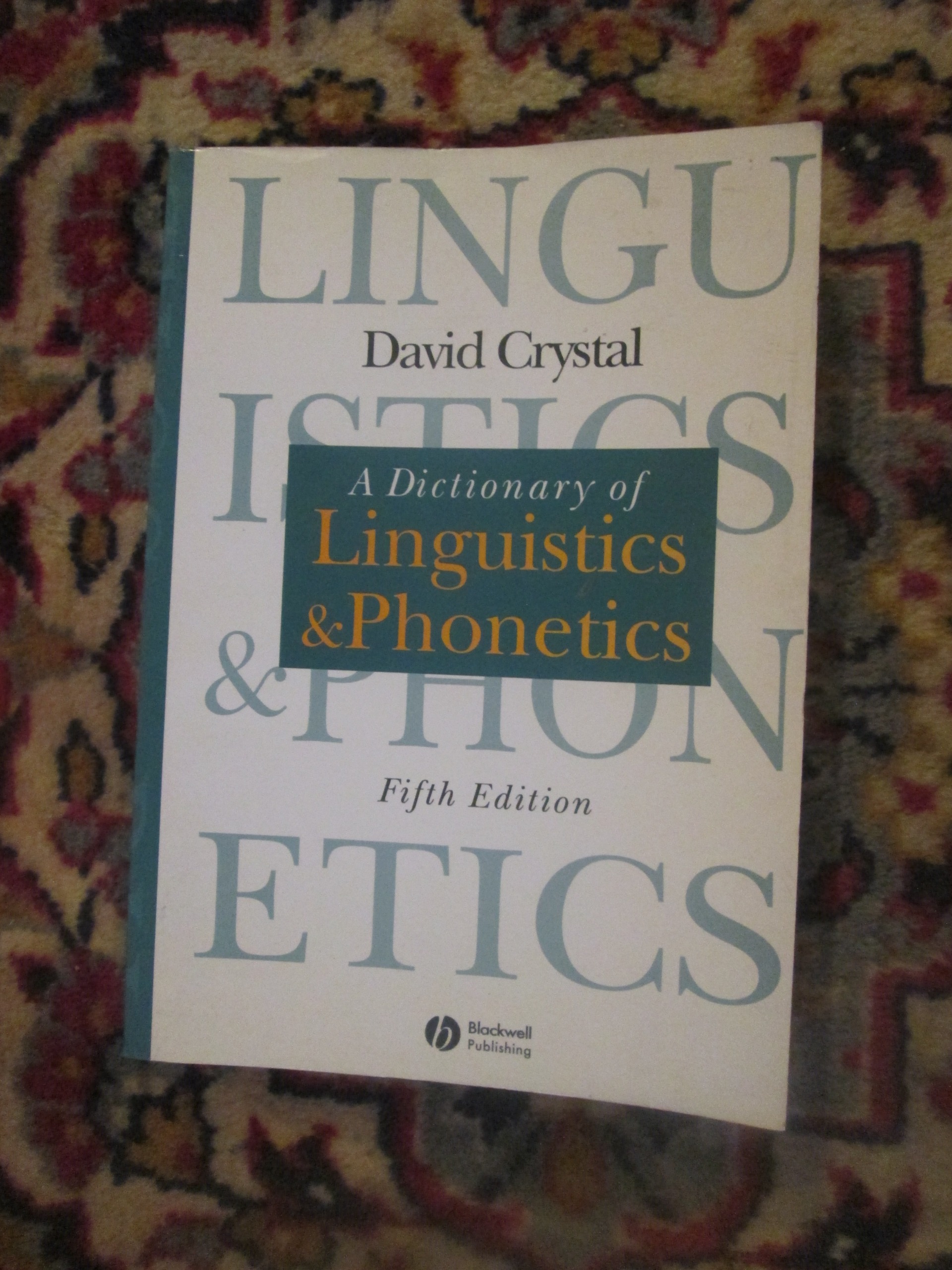 音声学大辞典 A DICTIONARY OF PHONETICS A Dictionary of Linguistics and Phonetics