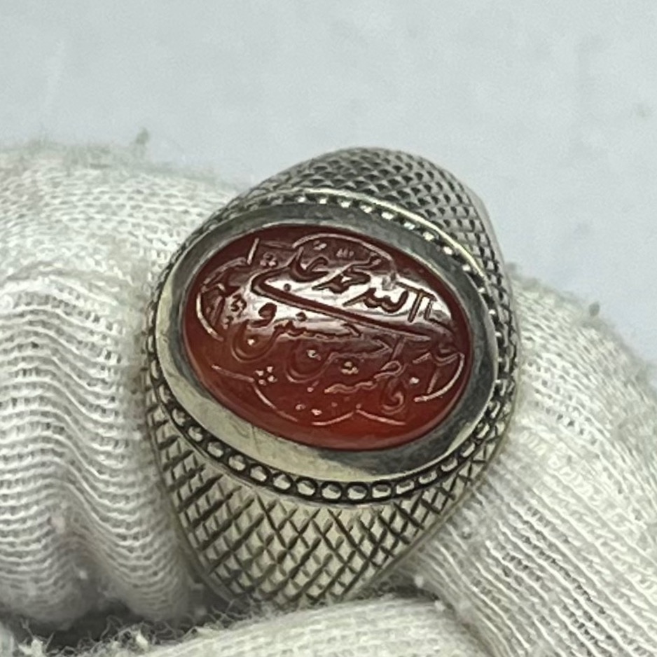انگشتر خط مرحوم اصغر حیدری