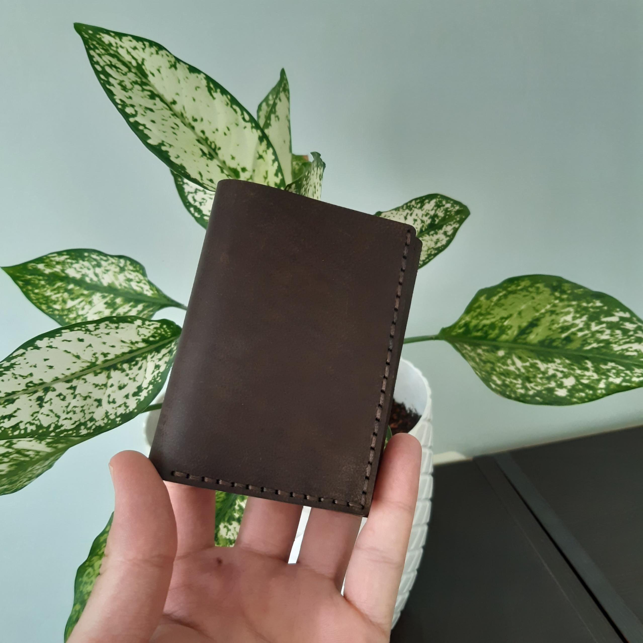 کیف پول و جاکارتی چرم طبیعی