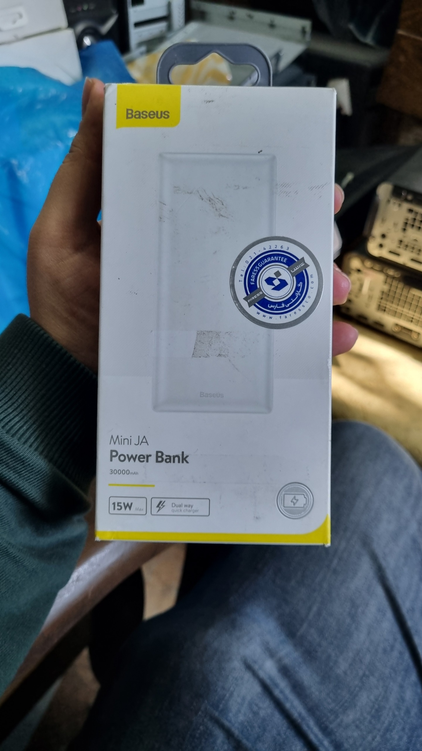 پاور بانک باسئوس power bank baseus 30000mAh 15W