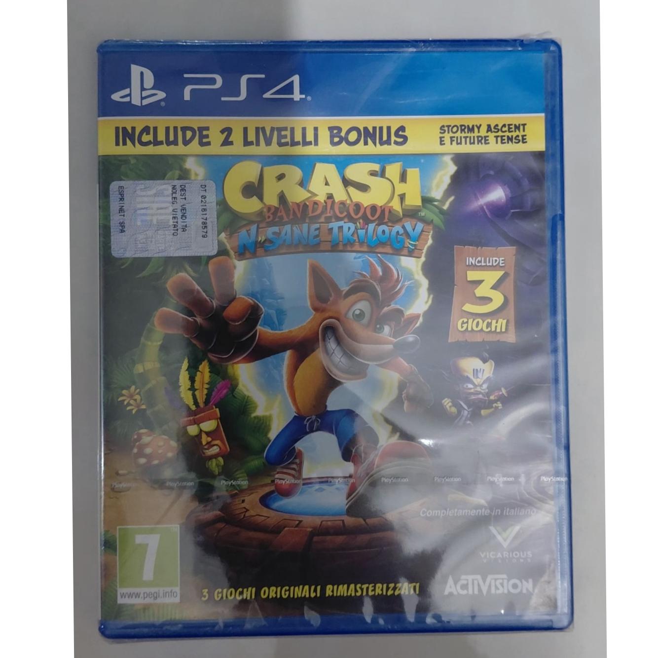 پلمپ اکبند Crash babdicoot ps4