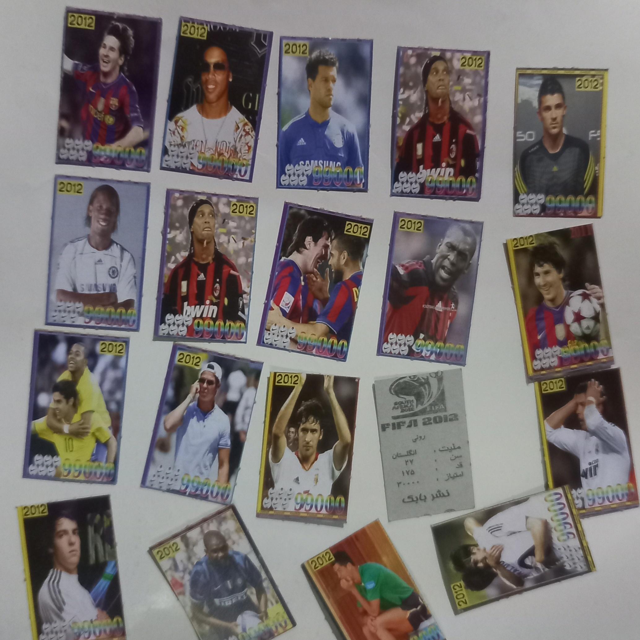 500 عدد کارت بازی